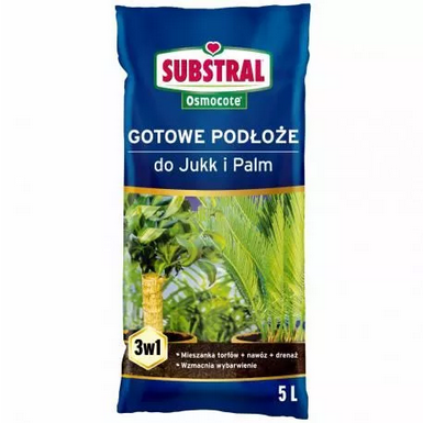 Substral Osmocote Podłoże DO PALM, JUK I DRACEN 5l 